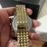 Hugo Boss 1513531 Men's Gold Tone Chronograph Watch Black Dial Box Used Image 4