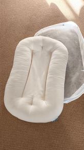 Soft Plush Baby Nest / Sleep Positioner White