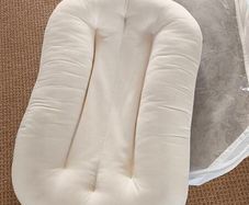 Soft Plush Baby Nest / Sleep Positioner White