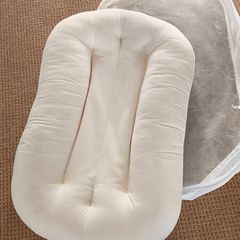 Soft Plush Baby Nest / Sleep Positioner White