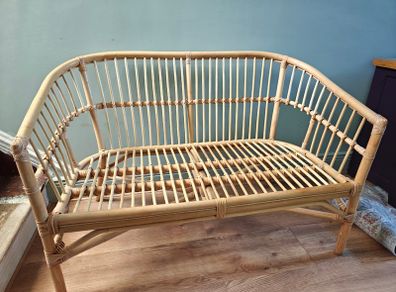 Rattan sofa
