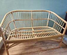 Rattan sofa