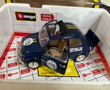 Fiat 500 Mille Miglia 1:/16 Rare