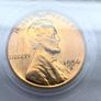 USA United States 1954 S Lincoln Wheat Penny Cent PCGS MS66RD Image 2