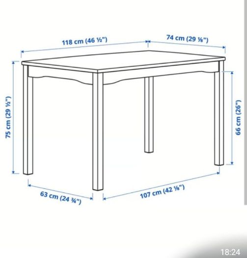 Pine dining table and chairs set