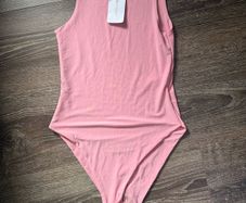 I Saw It First Baby Pink Bodysuit New with Tags