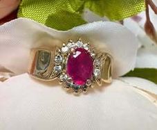 Ruby Gemstone Ring