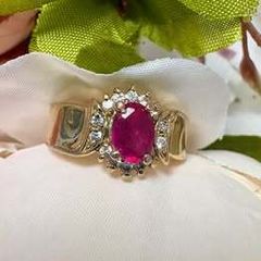 Ruby Gemstone Ring