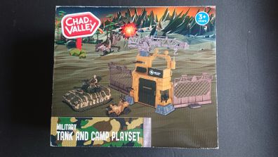Military Tank and Camp Playset