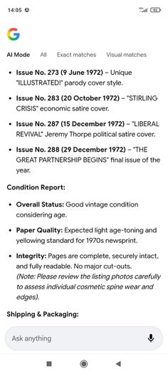 Private Eye 1972 political satire magazines