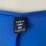 Shein curve blue top (2XL) Image 4