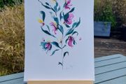 Original Watercolour Floral Painting
