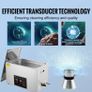 30L Professional Ultrasonic Cleaner with Digital Timer & Heater Ultra Sonic Jewelry Cleaner, Stainless Steel Heated Cleaning Machine for Glasses Watch Rings Small Parts Circuit Board Image 3
