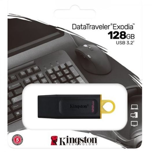 usb key Kingston 128GB Exodia USB 3.2 Gen 1 Flash Drive - DTX/128GB