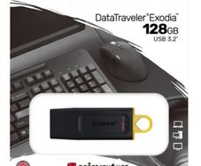 usb key Kingston 128GB Exodia USB 3.2 Gen 1 Flash Drive - DTX/128GB