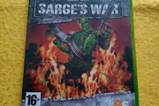 Army men Sarges Sarge s wars Xbox Original Games Original Pal version