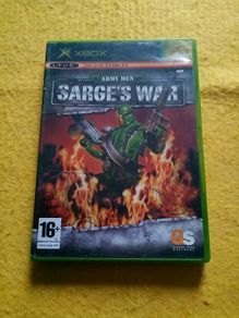 Army men Sarges Sarge s wars Xbox Original Games Original Pal version
