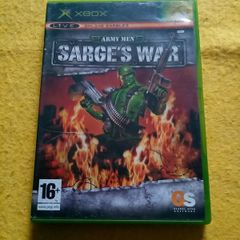 Army men Sarges Sarge s wars Xbox Original Games Original Pal version