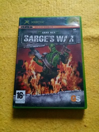 Army men Sarges Sarge s wars Xbox Original Games Original Pal version
