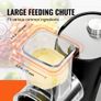 Electric Cheese Grater Salad Maker, 250W Salad Shooter, Electric Vegetable Slicer Shredder Chopper for Fruits with 5 Attachments, Image 5