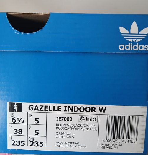 Adidas Gazelle Indoor W Bliss Pink - UK 5 / EU 38 - Brand New in Box