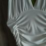 Cream halter dress tunic size small Image 3