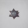 a antique solid silver and enamel irish brooch Image 5