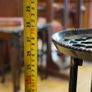 Decorative Wrought Iron Pan Stand Image 3
