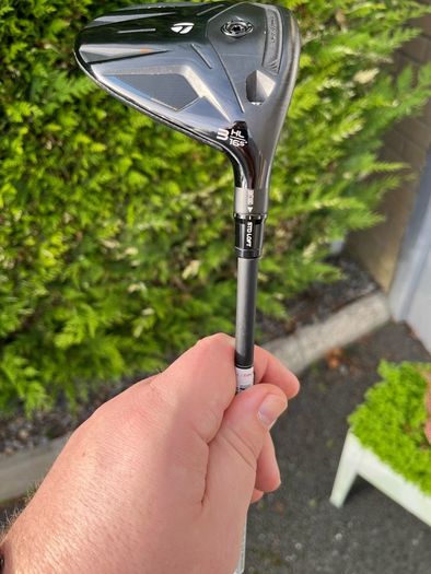TaylorMade QI4D 3wood HL 16.5 stiff shaft
