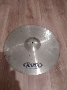 Ride Cymbal with cymbal stand.