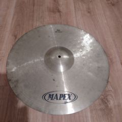 Ride Cymbal with cymbal stand.