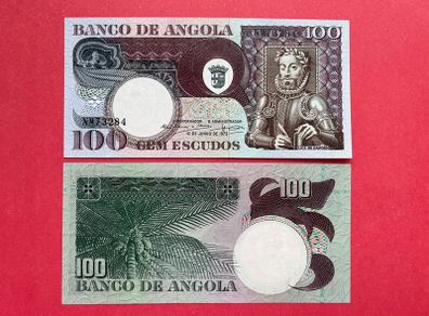 Angola  100 Escudos  1973.  . ( uncirculated )
