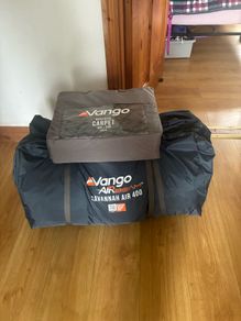 Brand new Vango savannah air 400 and Vango tent carpet