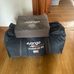 Brand new Vango savannah air 400 and Vango tent carpet