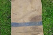 militaria vintage navy kit bag with D lock( picture added)