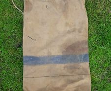 militaria vintage navy kit bag with D lock( picture added)