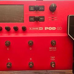 Line 6 POD Go Limited Edition Red