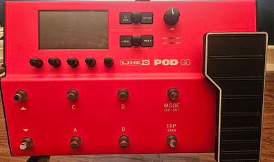 Line 6 POD Go Limited Edition Red