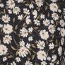 Primark Black White Floral Boho Blouse UK 14 Long Sleeve Top Image 2