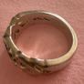 Vintage Tiffany and Co Silver Ring designed by Paloma Picasso- Triple Loving Heart Image 6