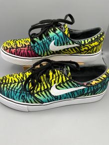 Mens Nike Zoom Air Stefan Janoski - UK 6 - Tiger Pack Multicolor Low