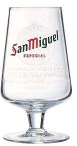 san miguel especial pint glass