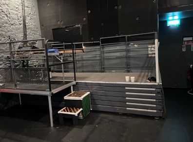 free steel seating bank (not working)
