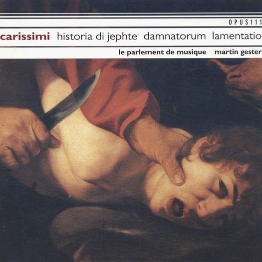 Carissimi. Historia Di Jephte / Sinfonia / O Mors Illa (Gester). CD. Free Postage!