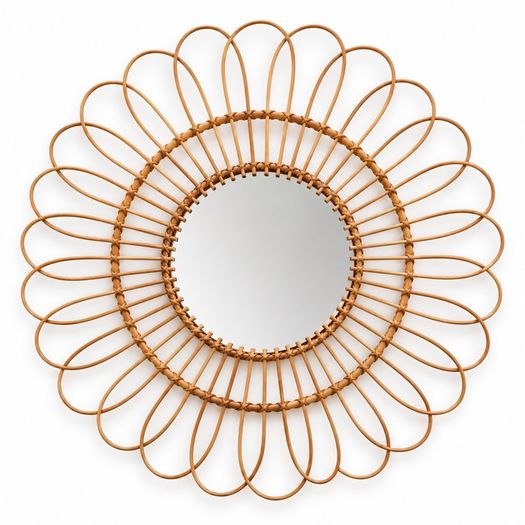 Rattan Wall Mirror