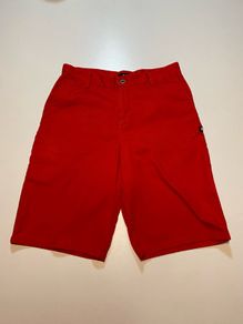 DC Skatewear Ladies Red Shorts W28
