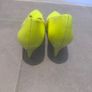 Metro Women's Lime Green Stiletto Pumps Image 4