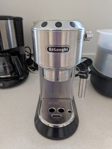 DELONGHI Dedica Silver Coffee Machine