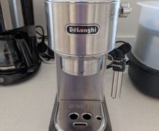 DELONGHI Dedica Silver Coffee Machine
