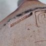 Roundstone pottery dark Brown water jug / vase Co. Galway Ireland. Image 8